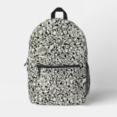 William Morris Decoratief Textielpatroon Bedrukte Rugzak (Voorkant)