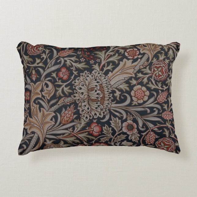 William Morris Decorative Art Trent Pattern Accent Kussen (Voorkant)