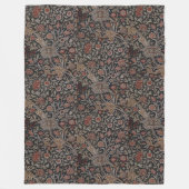 William Morris Decorative Art Trent Pattern Fleece Deken (Voorkant)