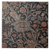 William Morris Decorative Art Trent Pattern Tegeltje (Voorkant)