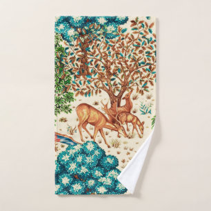 William Morris Deer par un Brook Beige et vert
