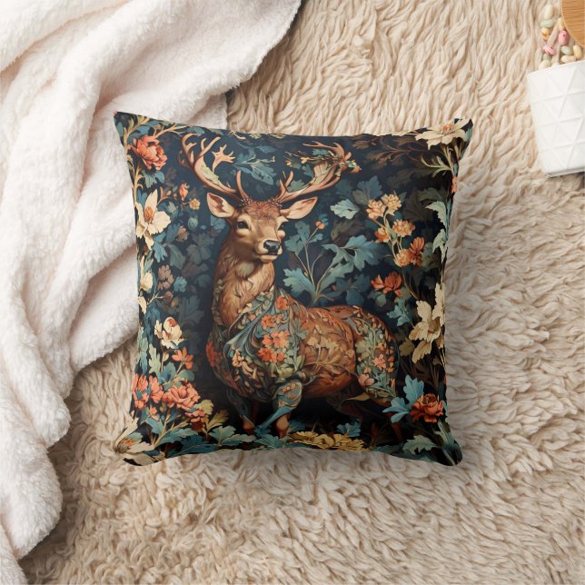 William Morris Deer Sierkussen (Deken)
