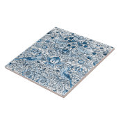 William Morris design 013 tegel Tegeltje (Zijkant)