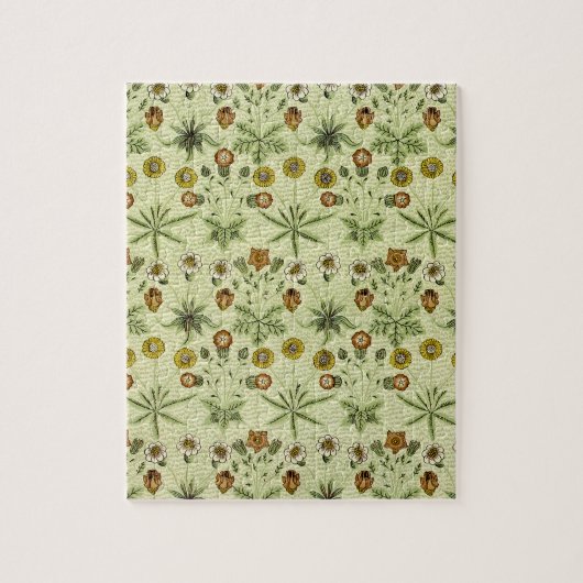 William Morris Design #4 Legpuzzel (Verticaal)