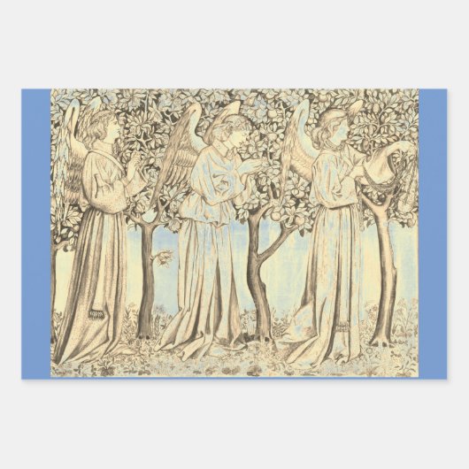William Morris DESIGN ANGELS Inpakpapier Vel (Voorkant 2)