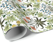 William Morris design, Celadine Cadeaupapier (Rol Hoek)