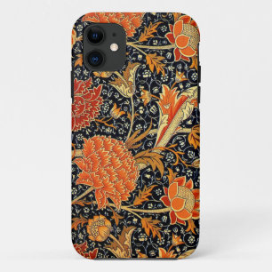 William Morris  design, Cray iPhone 11 Hoesje