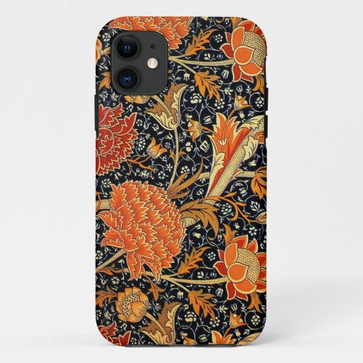 William Morris  design, Cray Case-Mate iPhone Case (Achterkant)