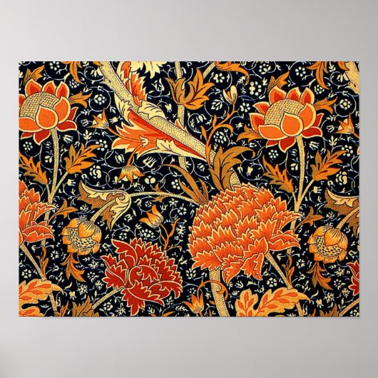 William Morris design, Cray Poster (Voorkant)