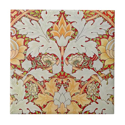 William Morris  Design Feature Tile 2 Sizes Tegeltje (Voorkant)