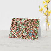 William Morris design - Hyacinth Kaart (Gele Bloem)