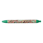 William Morris design - Hyacinth Zwarte Inkt Pen (Voorkant)