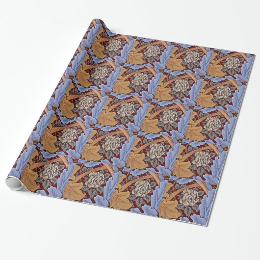William Morris design, Saint James Cadeaupapier (Uitgerold)
