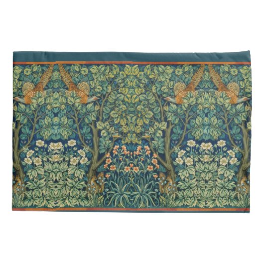 William Morris Design  Stijl Kussensloop (Achterkant)