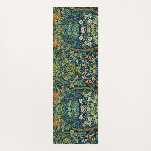 William Morris Design Stijl Yogamat (Achterkant)