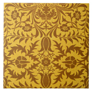 William Morris design, Vine Gold, Tegeltje