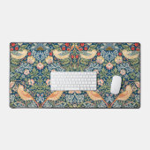 William Morris Desk Mats - Strawberry Thief Print (Clavier et souris)