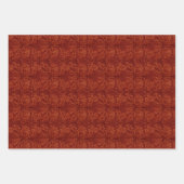 William Morris: Dieprode Acanthus inpakpapier Vel (Voorkant)