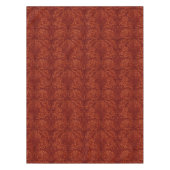 William Morris: Dieprood Acanthus tafellaken (Voorkant)