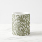 William Morris Distel Salie Groen Patroon Koffiemok (Center)