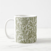 William Morris Distel Salie Groen Patroon Koffiemok (Links)