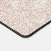 William Morris' Dove and Rose, Blush Pink Desk Mat (Coin)