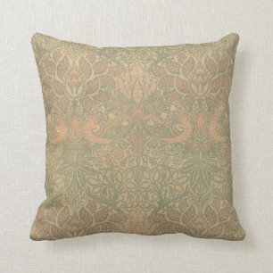 William Morris Dove en Roos Pattern Kussen
