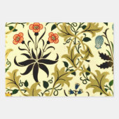 William Morris drie patronen Verpakking Inpakpapier Vel (Voorkant 2)