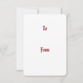 William Morris Elegant Holiday Carte Enclôture Cad (Dos)