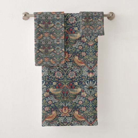 William Morris : Ensemble de serviettes de bain po (En situation)