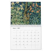 William Morris esthétique art floral calendrier de (Mar 2027)