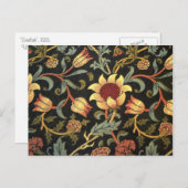 William Morris Evenlode Briefkaart (Voorkant / Achterkant)