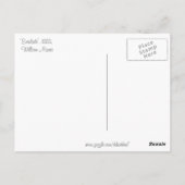 William Morris Evenlode Briefkaart (Achterkant)