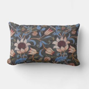 William Morris Evenlode Patroon: Vintage Stemming Kussen