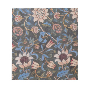 William Morris Evenlode Patroon: Vintage Stemming Notitieblok
