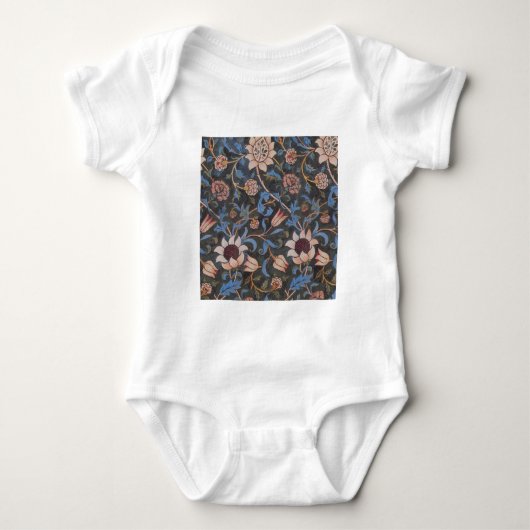 William Morris Evenlode Patroon: Vintage Stemming Romper (Voorkant)