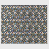  William Morris Evenlode Textile Design Cadeaupapier (Vlak)