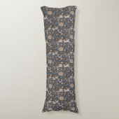 William Morris Evenlode Textile Design Lichaamskussen (Voorkant Verticaal)