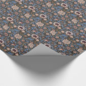 William Morris Evenlode Textile Floral Art Cadeaupapier (Hoek)