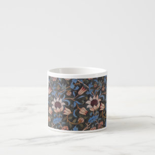 William Morris Evenlode Textile Floral Art Espresso Kop