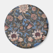 William Morris Evenlode Textile Floral Art Magneet (Voorkant)