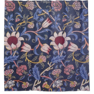 William Morris Evenlode Textile Pattern Douchegordijn