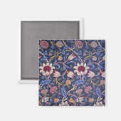 William Morris Evenlode Textile Pattern Magneet (Voorkant / Achterkant)