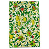 William Morris Exotic Fruit, Lemon Yellow Medium Cadeauzakje (Voorkant)