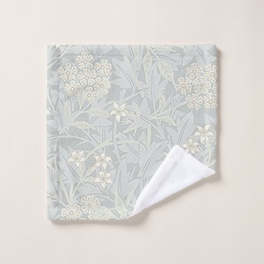 William Morris Faded Jasmine Serviettes (Gant de toilette)