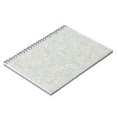 William Morris Faded Jasmine Spiral Carnet (Côté gauche)