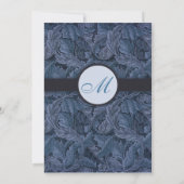 William Morris Faire-part de mariage Feuilles (Dos)