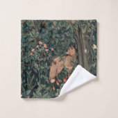 William Morris Faune sauvage Fox (Gant de toilette)