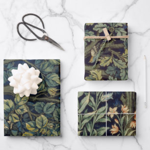 William Morris Fazant Vogel Boom Bos Inpakpapier Vel