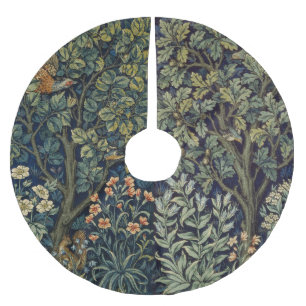 William Morris Fazant Vogel Boom Bos Kerstboom Rok